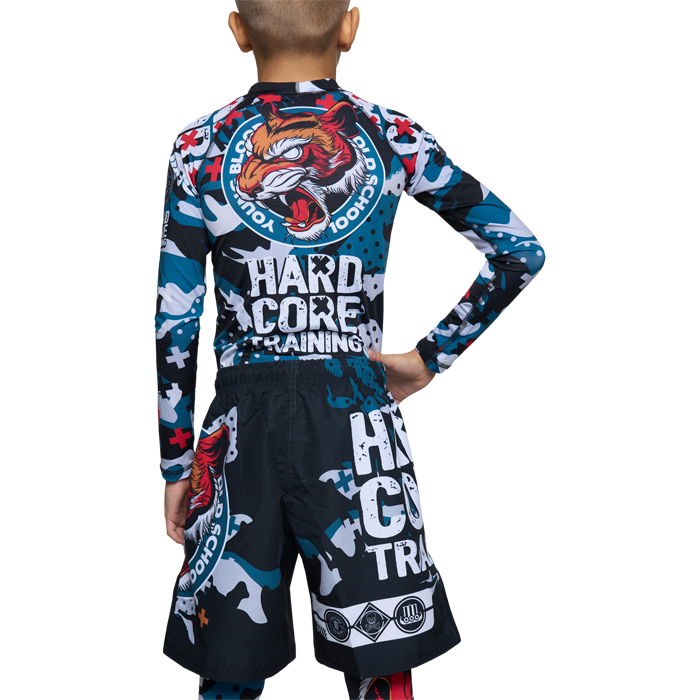 Детский рашгард Hardcore Training Tiger Fury LS - фото 2