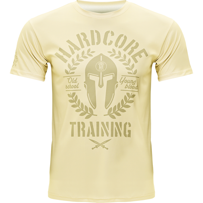 Тренировочная футболка Hardcore Training Helmet Sand - фото 3