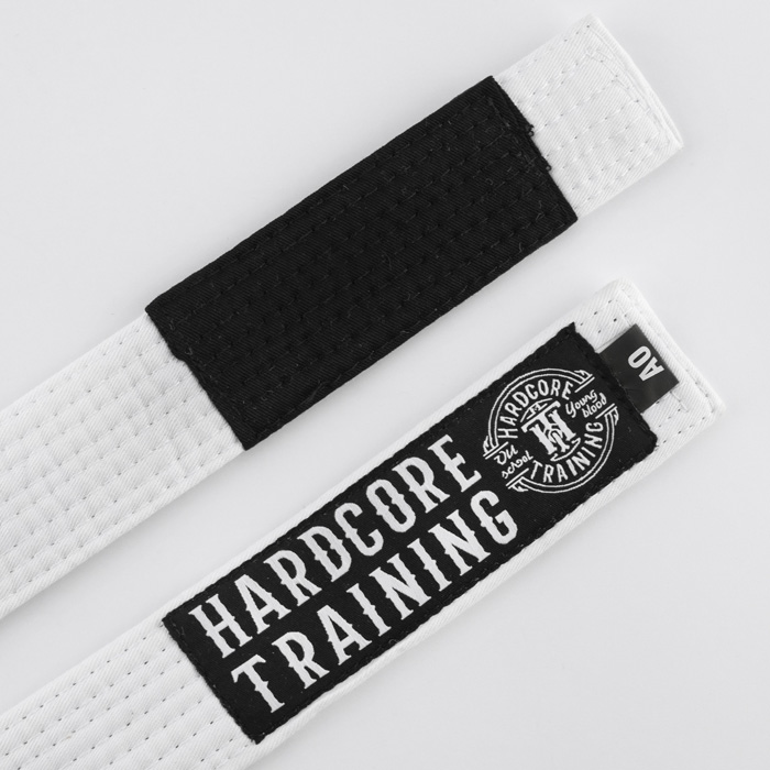 Пояс Hardcore Training Premium White - фото 3