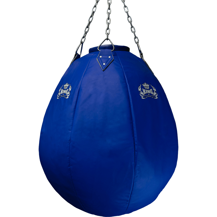 Шарообразный боксерский мешок Top King Boxing синий - фото 1