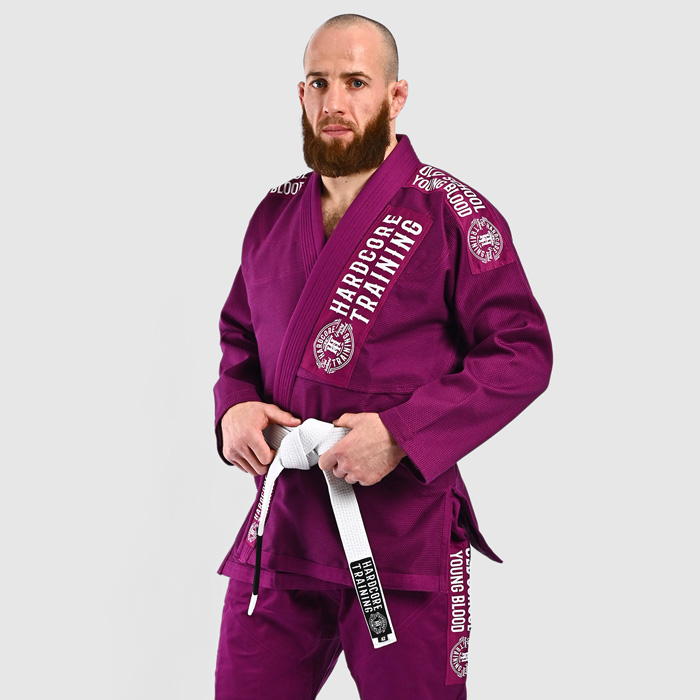 Кимоно для БЖЖ Hardcore Training OSYB Grape - фото 3