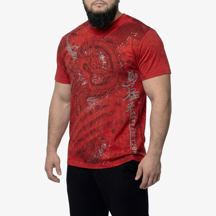 Футболка Affliction Bushido Dragon - фото 1