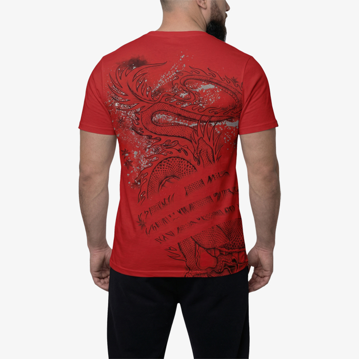Футболка Affliction Bushido Dragon - фото 2