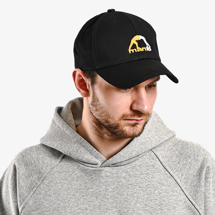 Бейсболка Manto Logo Classic Black - фото 3