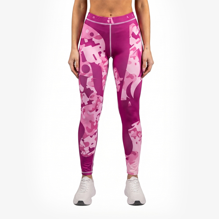 Компрессионные штаны Aim Military Uniqueness Skin Pink - фото 1