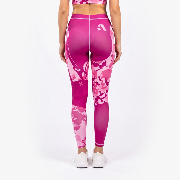 Компрессионные штаны Aim Military Uniqueness Skin Pink - фото 2