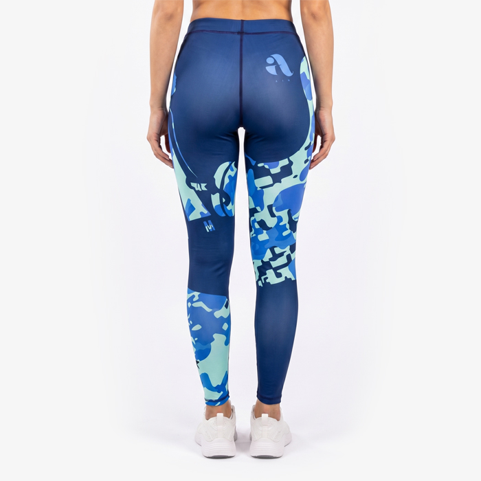 Компрессионные штаны Aim Military Uniqueness Skin Blue - фото 2