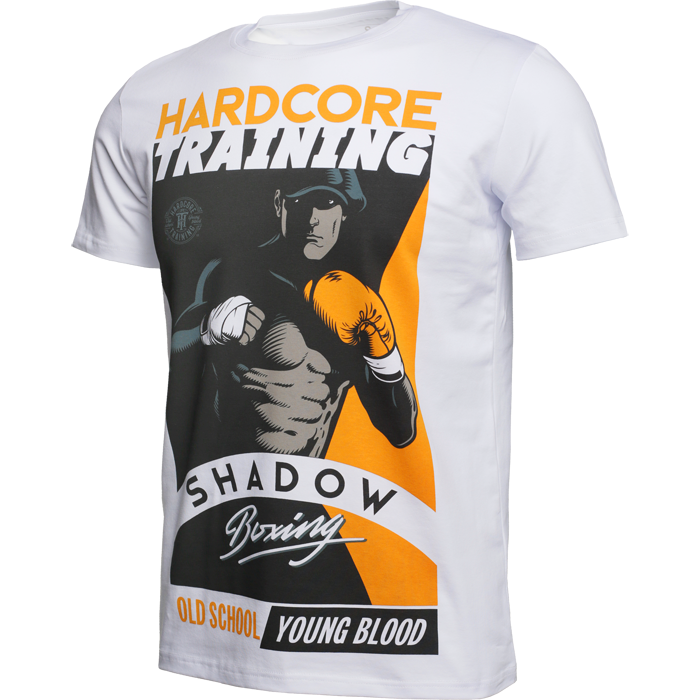 Футболка Hardcore Training Shadow Boxing White - фото 2