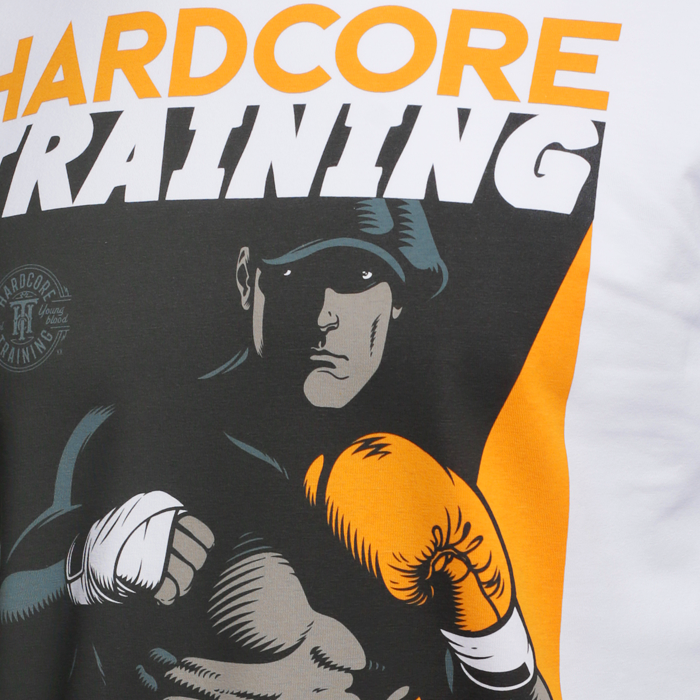 Футболка Hardcore Training Shadow Boxing White - фото 3