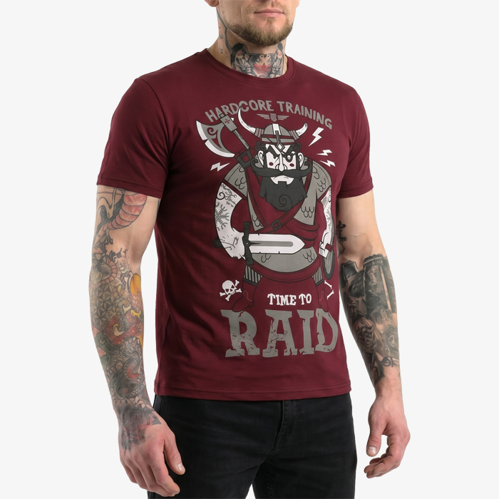 Футболка Hardcore Training Time To Raid - фото 2