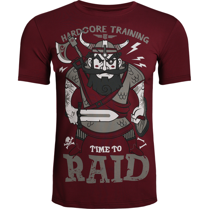 Футболка Hardcore Training Time To Raid - фото 3