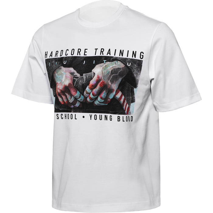 Футболка Hardcore Training Triumph White Oversized Fit - фото 5