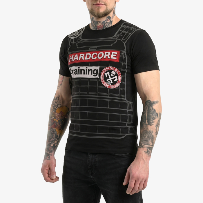Футболка Hardcore Training Weighted Vest Black - фото 2