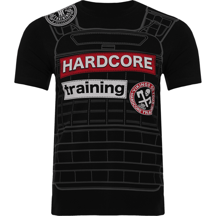 Футболка Hardcore Training Weighted Vest Black - фото 3