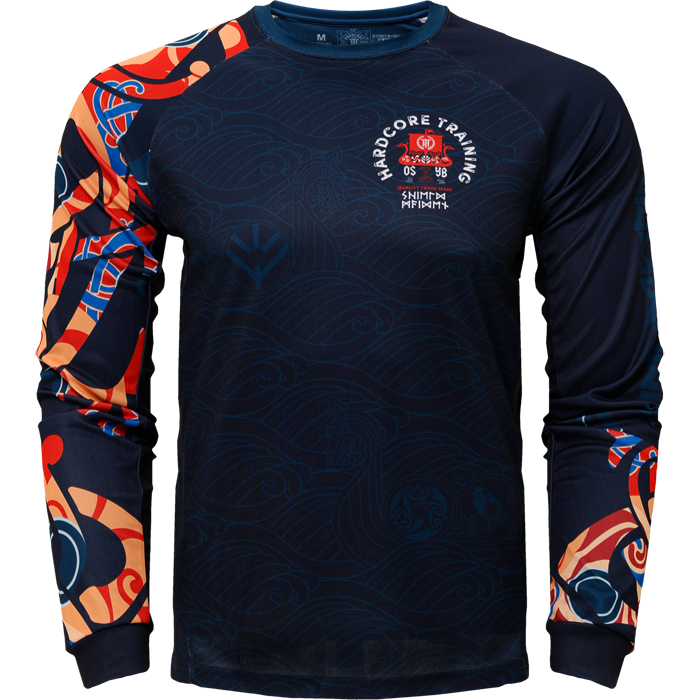 Тренировочный лонгслив Hardcore Training Nordic Pattern Multicolor - фото 6
