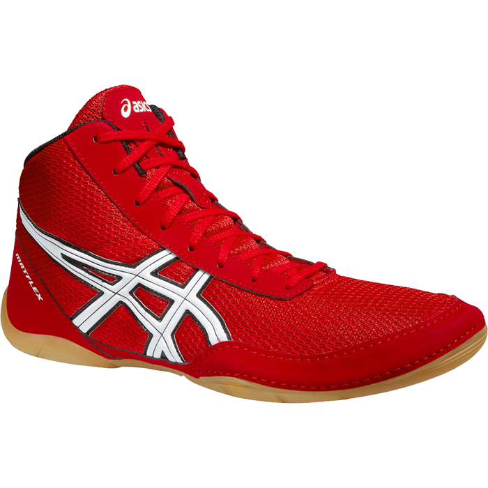 Детские борцовки Asics Matflex 5 красные - фото 1