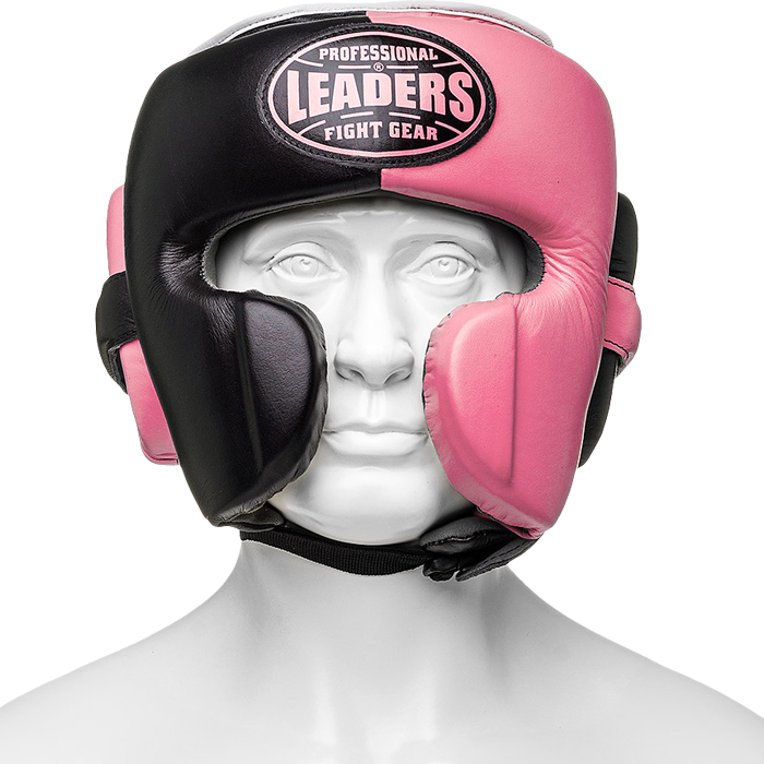 Шлем мексиканского стиля Leaders LS MEX Wave BK/PNK 1/2 - фото 2