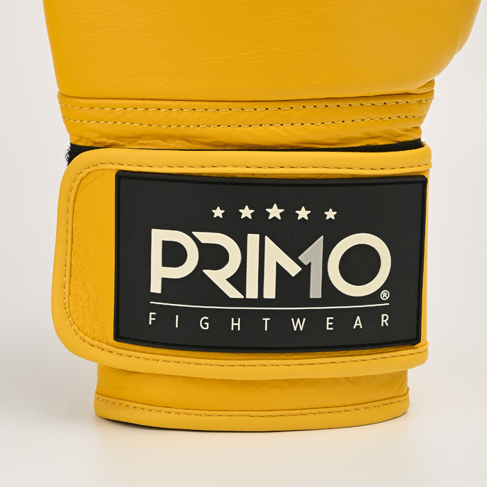 Боксерские перчатки Primo Emblem II Shaolin Yellow - фото 5