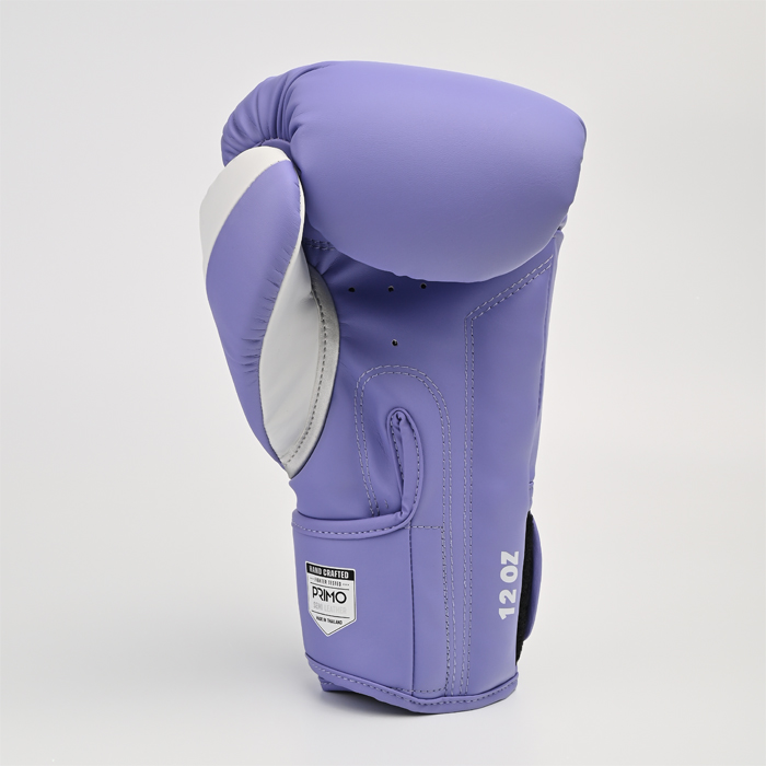 Боксерские перчатки Primo Emblem II Semi Leather Purple - фото 3