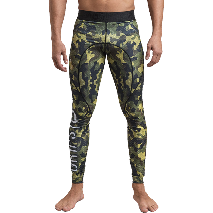 Компрессионные штаны Gr1ps Woodland Camo - фото 1