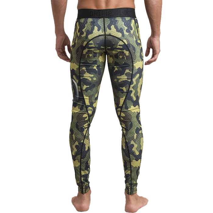 Компрессионные штаны Gr1ps Woodland Camo - фото 2