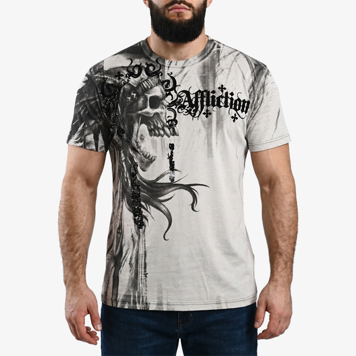 Футболка Affliction Indian Chief Sand - фото 1