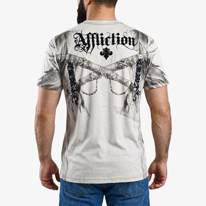 Футболка Affliction Indian Chief Sand - фото 2