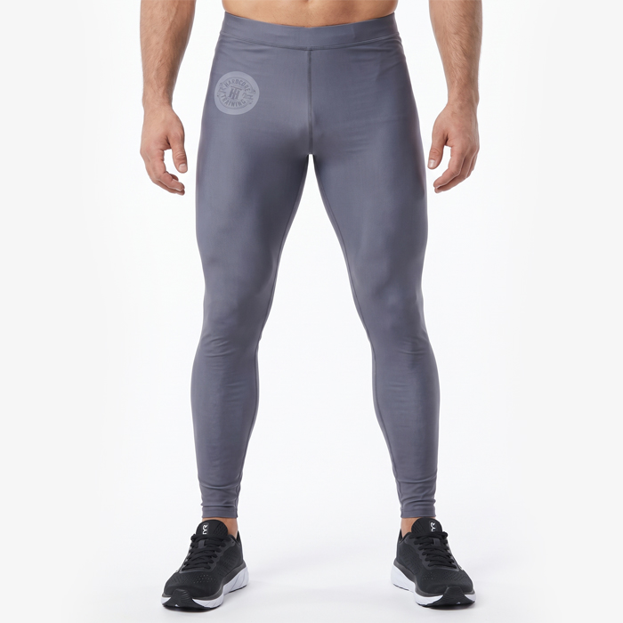 Компрессионные штаны Hardcore Training Base Gray - фото 1