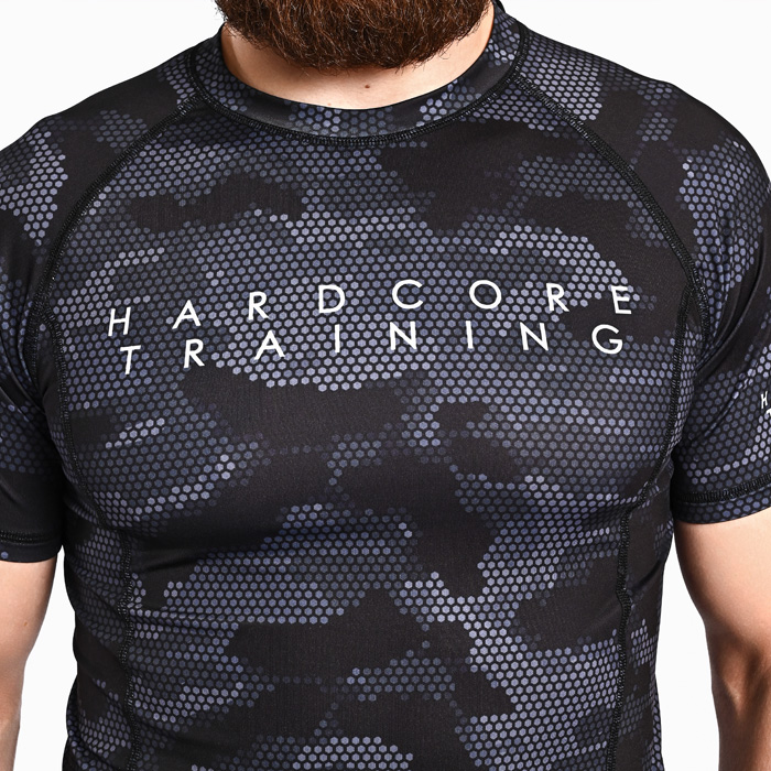 Рашгард Hardcore Training Hexagon Camo (Короткий рукав) - фото 7