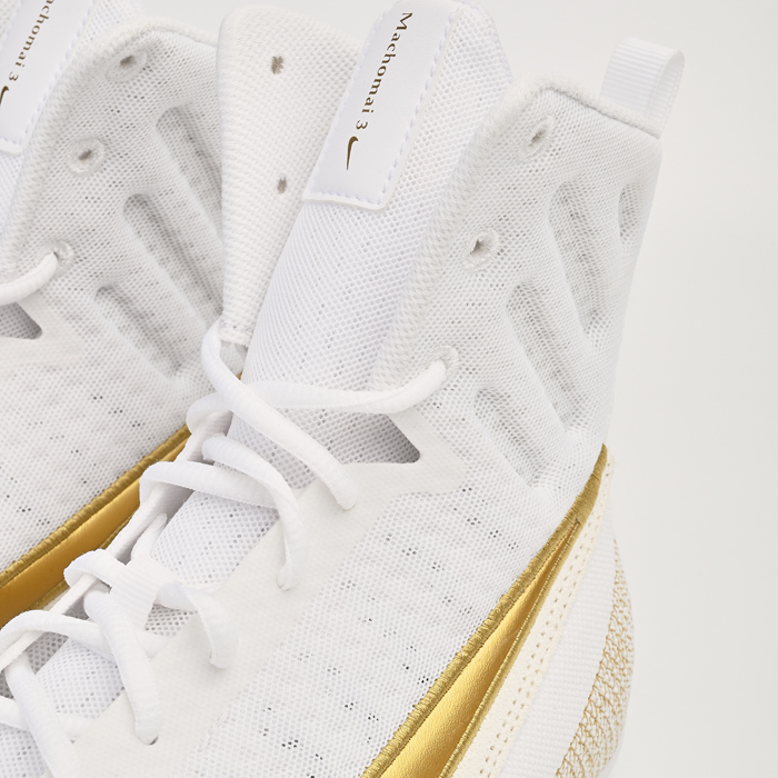Боксерки Nike Machomai 3.0 White/Gold - фото 5