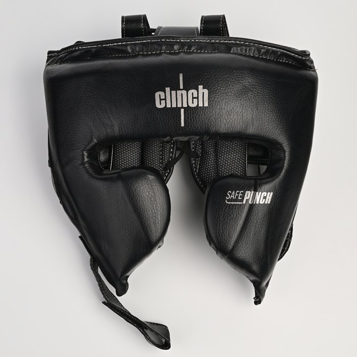 Боксерский шлем Clinch Punch 2.0 черно-бронзовый C145 - фото 1