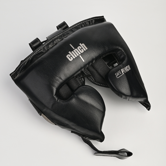 Боксерский шлем Clinch Punch 2.0 черно-бронзовый C145 - фото 2