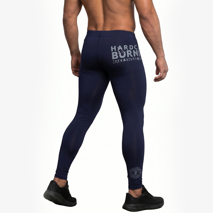 Компрессионные штаны Hardcore Training Burning Blue - фото 3