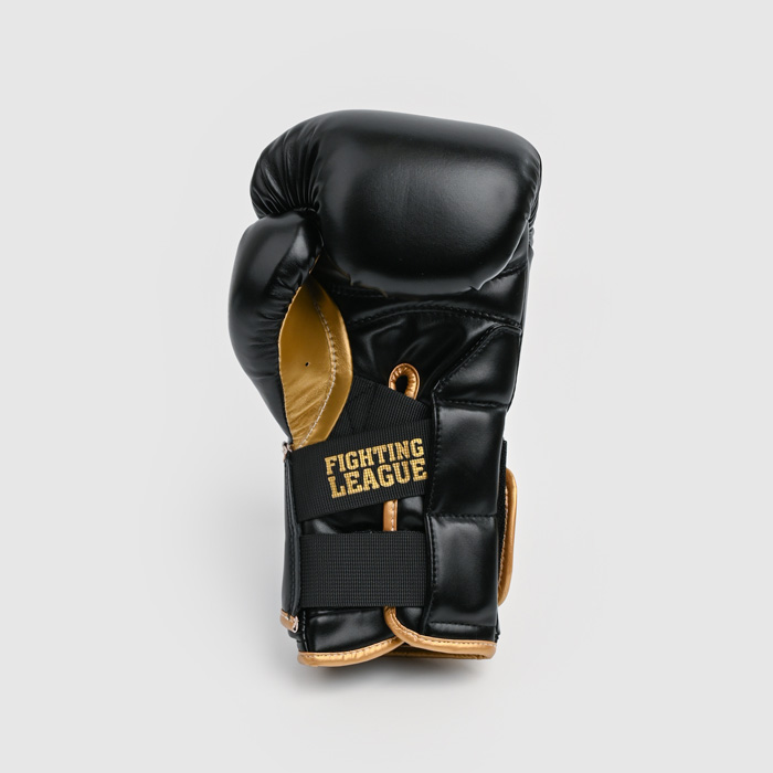 Боксерские перчатки Hardcore Training Fighting League Black PU - фото 5