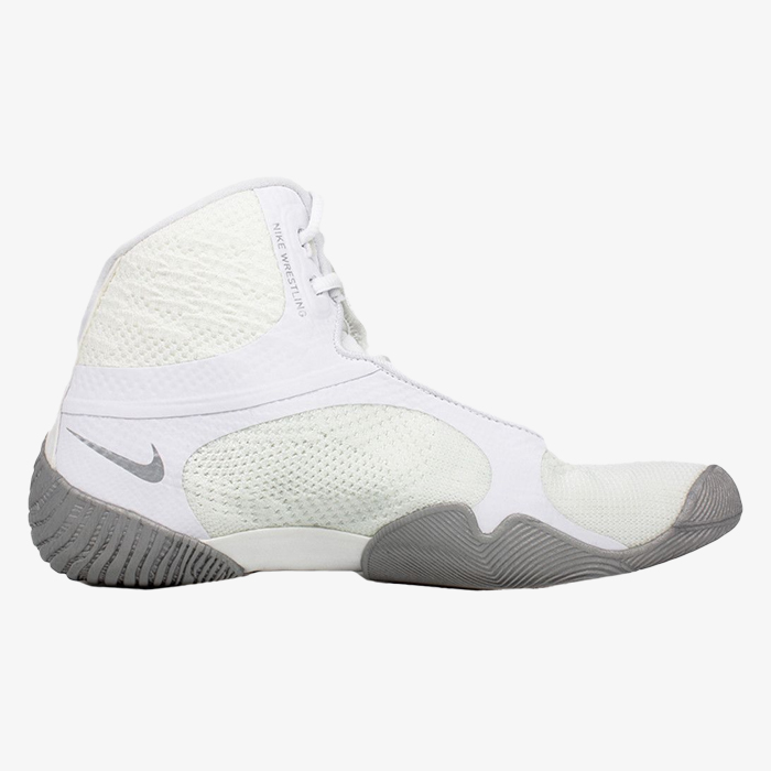 Борцовки Nike Tawa White Metallic серебристые - фото 2