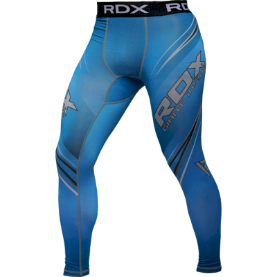 Компрессионные штаны RDX синие