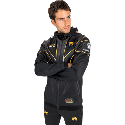 Толстовка Venum UFC Authentic Fight Night 2.0 Walkout Hoodie Champion черная