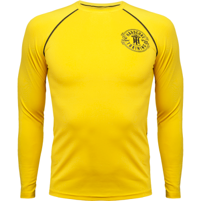 Рашгард Hardcore Training Perfect Yellow
