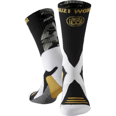 Носки Suzi Wong Camo X-Sole Boxing Socks черный/белый/золотой
