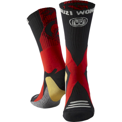 Носки Suzi Wong Dragon X-Sole черный/красный