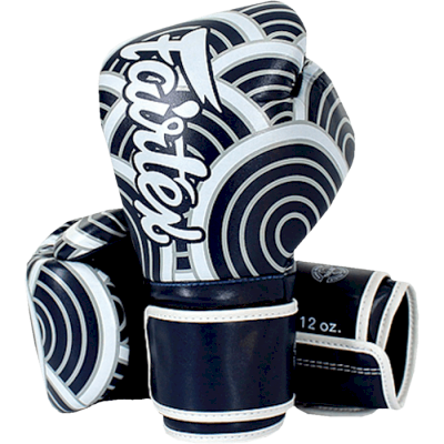 Боксерские перчатки Fairtex BGV14 BLU Art Collections Blue Wave