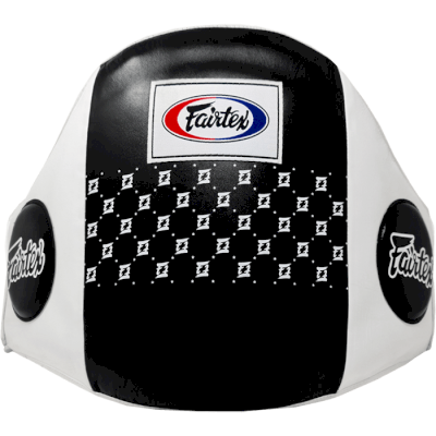 Тренерский пояс Fairtex BPV1 черный/белый