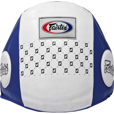 Тренерский пояс Fairtex BPV1 синий/белый