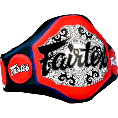 Тренерский пояс Fairtex BPV3 черный/красный