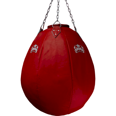 Шарообразный боксерский мешок Top King Boxing красный
