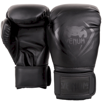 Боксерские перчатки Venum Contender 8 Oz черные