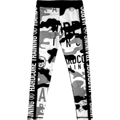 Детские компрессионные штаны Hardcore Training Camo 2.1 Grey