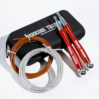 Скакалка Hardcore Training Premium Red