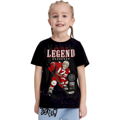 Детская футболка Hardcore Training Legend черная