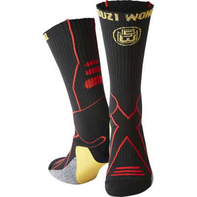 Носки Suzi Wong X-Sole Boxing Socks черный/красный/золотой